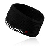 Compressport Unisex On/Off Headband - Black VISERA Compressport 