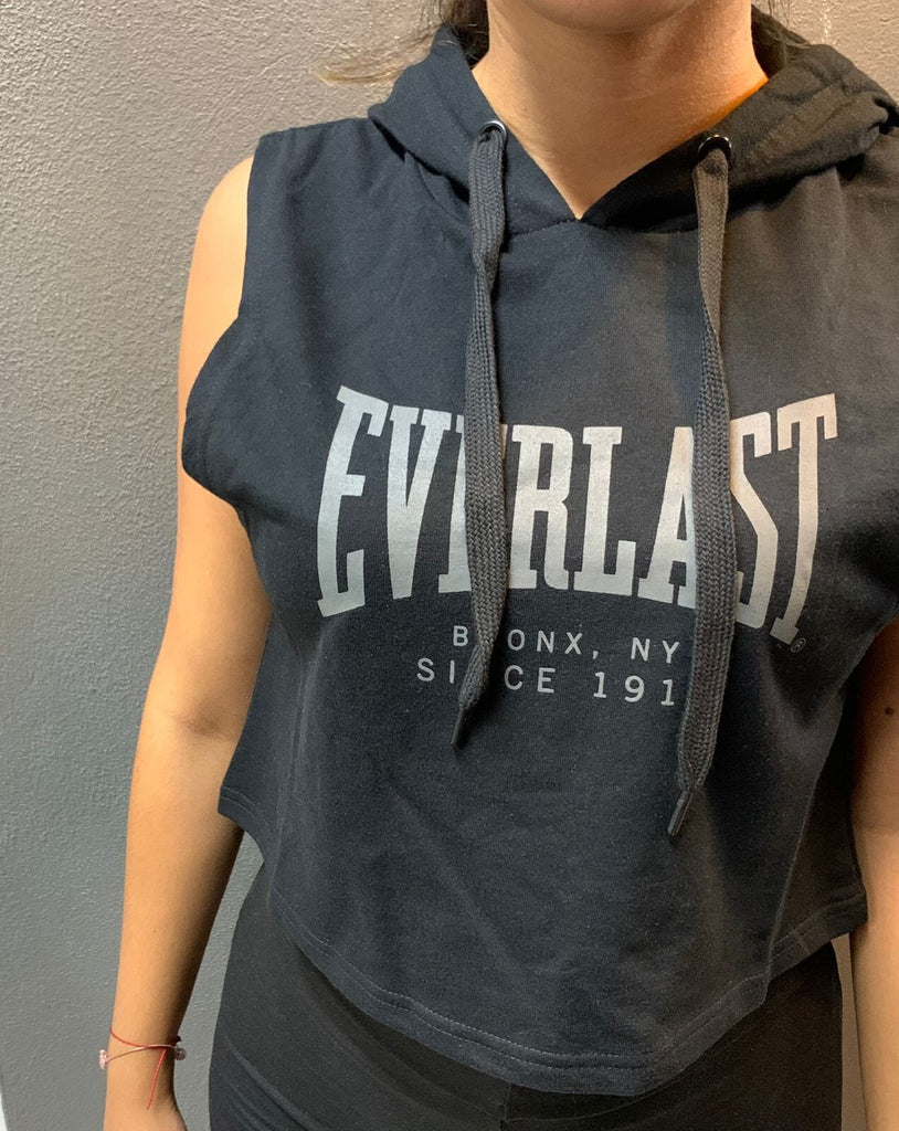 HOODIE EVERLAST CROPPED MUJER – Workout
