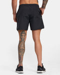 OUTSIDER BASECAMP ELASTIC WALKSHORTS 16" AVYWS00187-BLK Short RVCA 