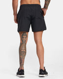 OUTSIDER BASECAMP ELASTIC WALKSHORTS 16" AVYWS00187-BLK Short RVCA 