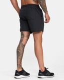 OUTSIDER BASECAMP ELASTIC WALKSHORTS 16" AVYWS00187-BLK Short RVCA 