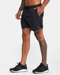 OUTSIDER BASECAMP ELASTIC WALKSHORTS 16" AVYWS00187-BLK Short RVCA 