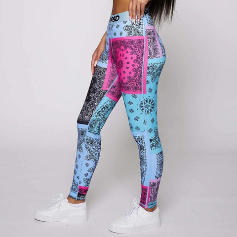 POP PATCHWORK LEGGING leggins PSD 