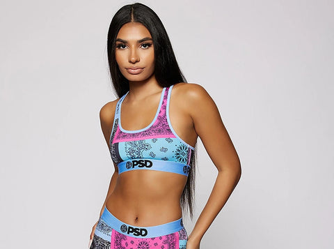 POP PATCHWORK SPORTS BRA Sport-Bra PSD 