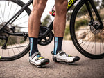 PRO RACING SOCKS V3.0 BIKE ICE BLUE Medias Compressport 