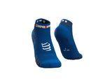 PRO RACING SOCKS V3.0 RUN LOW BLUE Compressport 