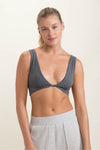 Ribbed Seamless Twist Front Bra Sport-Bra MONO B 