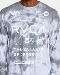 RVCA ALL BRAND LONG SLEEVE WORKOUT SHIRT T-SHIRT RVCA 