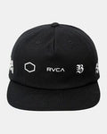 RVCA BARRON MAMIYA SNAPBACK HAT VISERA RVCA 