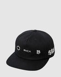 RVCA BARRON MAMIYA SNAPBACK HAT VISERA RVCA 