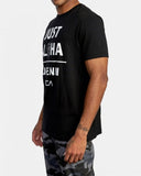 RVCA Penn Just Aloha Tee Black HOMBRE T-SHIRT RVCA 