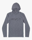 RVCA SURF PRINT RASHGUARD HOODIE OUTWEAR RUCA 