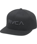 RVCA TWILL SNAPBACK II HAT VISERA RUCA 