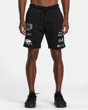 RVCA VA SPORT 19" SPORTS SWEAT SHORTS HOMBRE SHORT RVCA 