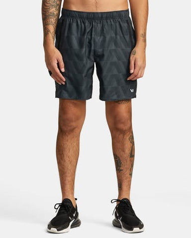 RVCA YOGGER IV ELASTIC SHORTS 17" SHORT RVCA 