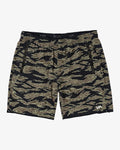 RVCA Yogger Stretch Elastic Waist Shorts 17" HOMBRE SHORT RVCA 