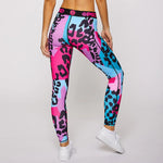 SCATTERED CHEETAH POP LEGGING leggins PSD 