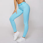 SOLIDS LEGGING - TEAL leggins PSD 