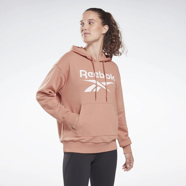 Sudadera Reebok Identity French Terry Twisted Coral Mujer