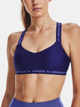 UA CROSSBACK LOW-BLUE MUJER Sport-Bra UNDER ARMOUR 