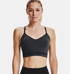 UA Seamless Low Long Heather MUJER Sport-Bra UNDER ARMOUR 