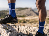 ULTRA TRAIL SOCKS BLUE MELANGE Compressport 