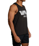 VA RVCA BLUR TANK TOP T-SHIRT RVCA 