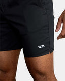 YOGGER IV ATHLETIC SHORTS 17" BLACK Short RVCA 