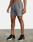 YOGGER IV ATHLETIC SHORTS 17" LIGHTGREY V2091YGR-SMK Short RVCA 