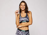 ZEBRA SNAKE SPORTS BRA Sport-Bra PSD 